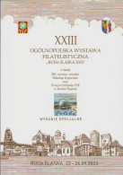 Poland 2023 Booklet, National Philatelic Exhibition, Railway Station Ruda Śląska, Copernicus, Imperforated Sheet MNH** - Cuadernillos