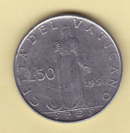 50 LIRE 1958 VATICANO PIO XII - Vatican