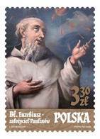 2020 Poland ​​​​​​​Blessed Eusebius Of Esztergom, Hungarian Canon, Hermit, Order Of Saint Paul MNH** - Nuevos