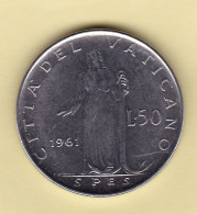 50 LIRE 1961 VATICANO GIOVANNI XXIII - Vatican