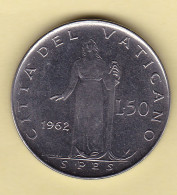 50 LIRE 1962 VATICANO GIOVANNI XXIII - Vatican