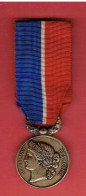 MEDAILLE VERS 1900 UNION DEPARTEMENTALE DES SAPEURS POMPIERS EURE ET LOIR REPUBLIQUE FRANCAISE - Feuerwehr