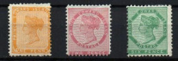 Príncipe Eduardo Nº 4/5,8. Año 1864-69 - Isla  Del Príncipe Eduardo