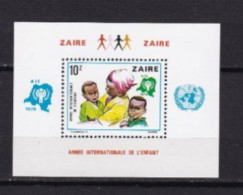 ZAIREMNH ** BLOC FEUILLET 1979 - Unused Stamps