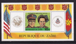 ZAIRE  MNH ** BLOC FEUILLET 1980 - Neufs