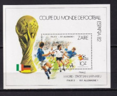 ZAIRE  MNH ** BLOC FEUILLET 1982 - Nuovi