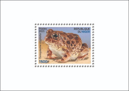 NIGER 2023 - SHEET - FROGS FROG TOAD TOADS GRENOUILLES GRENOUILLE AMPHIBIANS AMPHIBIENS - LUXE MNH - Grenouilles