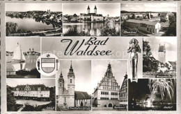 41763888 Bad Waldsee Stadtsee Segelboot Schloss Kirche Rathaus Seefest Wurzacher - Bad Waldsee