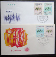 FDC 1623/24 'Europa CEPT' - 1971-1980