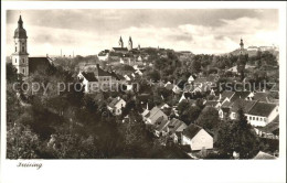 41763750 Freising Oberbayern Stadtbild Mit Kirche Und Domberg Freising - Freising