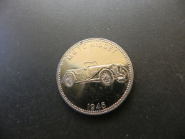 Jeton Token - Shell - Weltberühmte Sportwagen MG TC Midget 1945 - Otros & Sin Clasificación