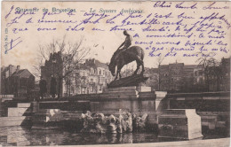 Souvenir De Bruxelles - Le Square Ambiorix - 1903 !!! - Vanderauwera & Cie - Serie 1 No 128  - Forêts, Parcs, Jardins