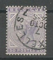 Belgique Belgie Belgium COB 41 Oblitéré Used 1883 Léopold II - 1883 Leopold II.