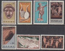 Grece 1959 - Old Greek Theatre, Mi-Nr. 706/12, MNH** - Neufs