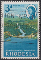 1965 Rhodesien (1964-1980) ° Mi:RH 4, Sn:RH 203, Yt:RH 110,Bangala Dam, Conservation Week - Water Conservation - Rhodésie (1964-1980)