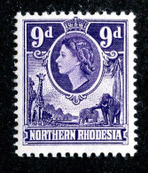 860 BCXX 1953 Northern Rhodesia Scott #69 MLH* (offers Welcome) - Rodesia Del Norte (...-1963)