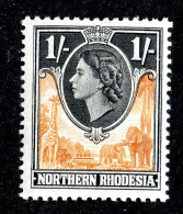 861 BCXX 1953 Northern Rhodesia Scott #70 MLH* (offers Welcome) - Northern Rhodesia (...-1963)