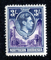 863 BCXX 1938 Northern Rhodesia Scott #42 MLH* (offers Welcome) - Northern Rhodesia (...-1963)