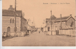 Eksaarde , Exaerde , Kerkstraat , Rue De L'église ,(  Lokeren ) Trein , Train , Passage à Niveau - Lokeren