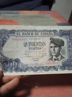 Billete 500 Pesetas 1971 - 500 Peseten