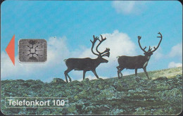 Schweden Chip 024 (60103/009) Reindeers - Härjedalen - SC4 - 100 Units - C31140916 - Suède