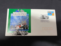 6-1-2024 (4 W 29) Australia 5 FDC Cover - Grand Prix (Formula One In Adelaide) 1990 (5 Covers) - FDC