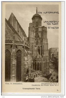 WIEN, St. Stefansdom, Ansichtskarten-Serie I - Ca. 1920er, Geschichte D. Doms, Karte Nr. 5 - Stephansplatz