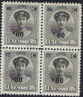 Luxembourg - Luxemburg - Timbres  -  Bloc à 6    Charlotte  60C.     MNH** - Blocs & Feuillets