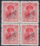 Luxembourg - Luxemburg - Timbres  -  Bloc à 6    Charlotte  Officiel    30C.     MNH** - Blokken & Velletjes