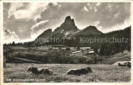 11758748 Braunwald GL Kuehe Alp Mit Eggstock Braunwald - Autres & Non Classés