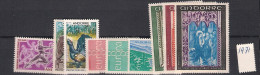 1971 MNH Andorra (French), Year  Complete According To Michel, Postfris** - Full Years