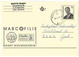 MARCOFILIE  1995 (1083) - Cartes Postales Illustrées (1971-2014) [BK]