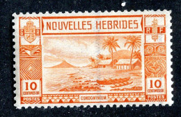 872 BCXX 1938 New Hebrides Fr Scott #51 MLH* (offers Welcome) - Unused Stamps