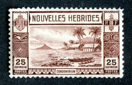 875 BCXX 1938 New Hebrides Fr Scott #54 MLH* (offers Welcome) - Nuevos