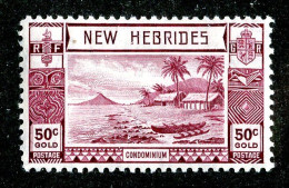 878 BCXX 1938 New Hebrides Fr Scott #57 MLH* (offers Welcome) - Unused Stamps