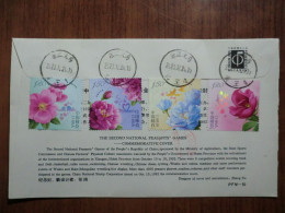 China.Full Set On Registered Envelope - Lettres & Documents