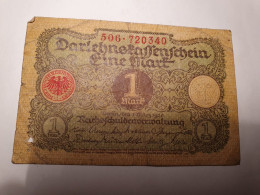 Darlehnskassenschein - 1 Mark - 1920 - Amministrazione Del Debito