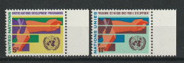 Verenigde Naties New York Y/T 161 / 162 ** MNH - Ongebruikt