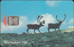 Schweden Chip 024 (60103/009) Reindeers - Härjedalen - SC4 - 100 Units - C31140964 - Suecia