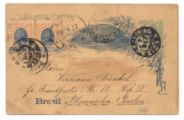 Sao Paulo 1896 Nach Berlin - Postal Stationery