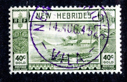 896 BCXX 1938 New Hebrides Br Scott #56 Used (offers Welcome) - Unused Stamps