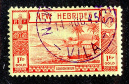 898 BCXX 1938 New Hebrides Br Scott #58 Used (offers Welcome) - Unused Stamps