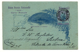 Rio De Janeiro 1896 Nach Lisboa - Interi Postali