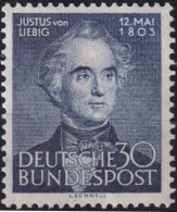 F-EX47173 GERMANY 1953 MLH JUSTUS VON LIEBIG.  - Ungebraucht