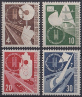 F-EX47293 GERMANY 1953 MLH TRAFFIC ROAD & COMMUNICATIONES.  - Ungebraucht