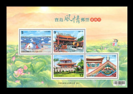 Taiwan 2017 Mih. 4141/44 (Bl.212) Views Of Tainan MNH ** - Nuevos