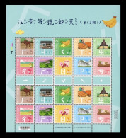 Taiwan 2023 Mih. 4633/42 Mandarin Phonetic Symbols (II) (M/S) MNH ** - Nuevos