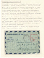 Luftpostleichtbrief Van Leutershausen (Mitteler) Naar Cleveland USA Taxe Percue 60 Pf Deutsche Bundespost - Postkarten - Gebraucht