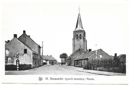 CPA Ravels, Dorpszicht: Typisch Straatdorp - Ravels