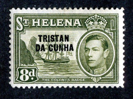 925 BCXX 1952 Tristan Scott #8 MLH (offers Welcome) - Tristan Da Cunha